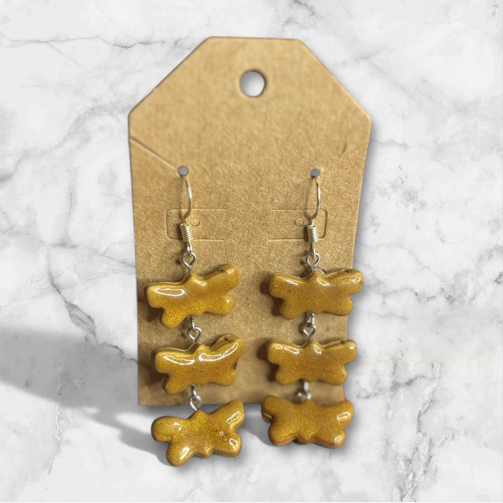 Gold Dangle Earrings